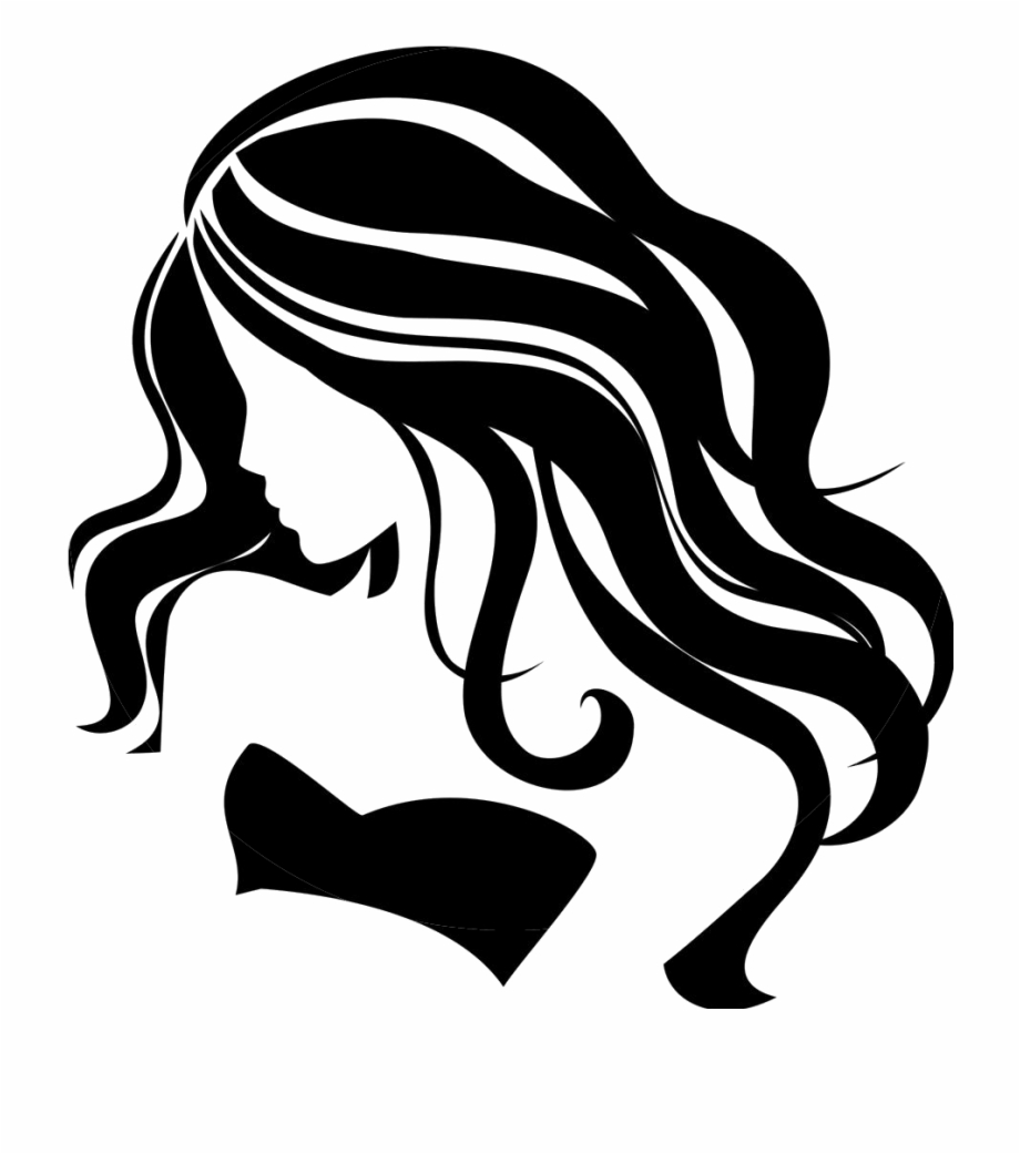 Clipart Transparent Clipart Beauty Salon Woman Silhouette Hair
