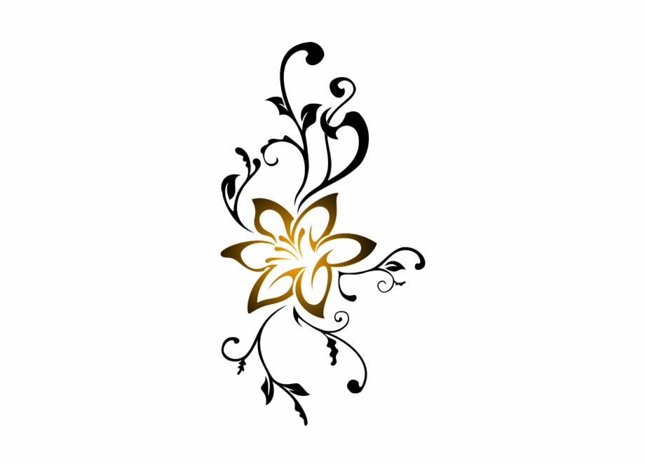Png Image Tribal Tattoo Flower Henna