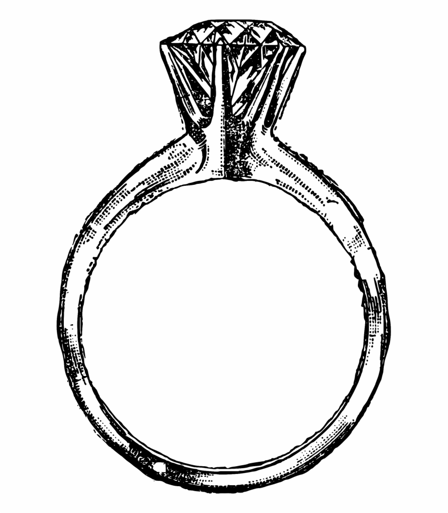 view all Diamond Ring Clipart Black And White). 