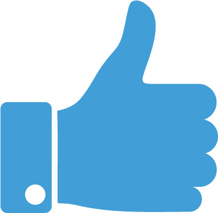 Thumbs Up Positive Pictogram