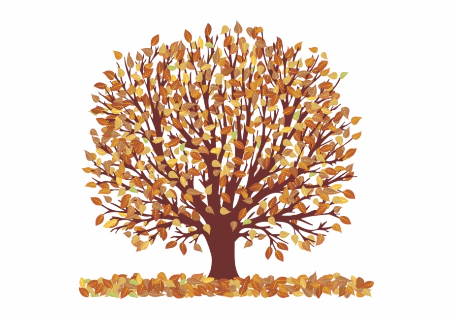 Autumn With Falling Fall Clipart Transparent Background