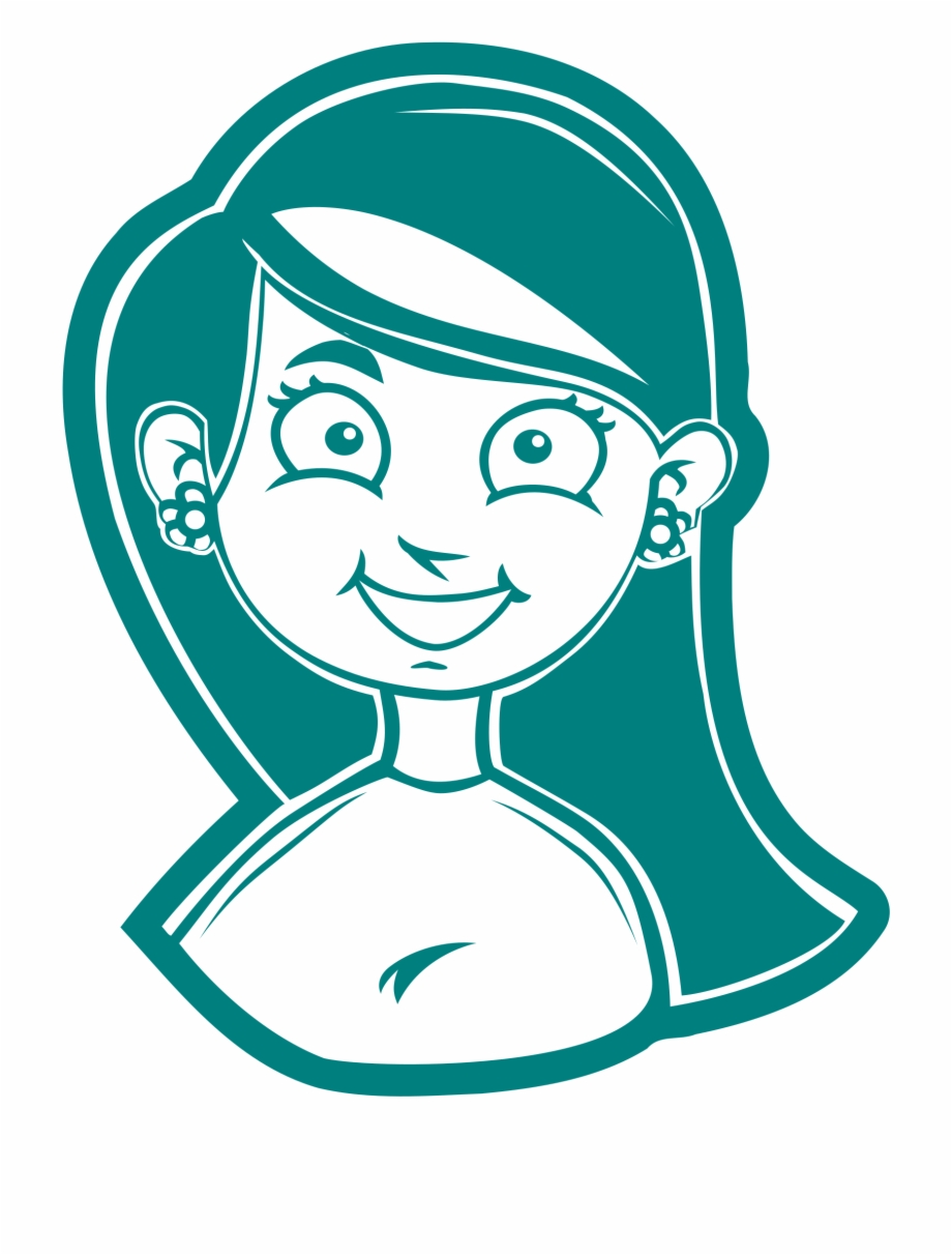 This Free Icons Png Design Of Smiling Girl