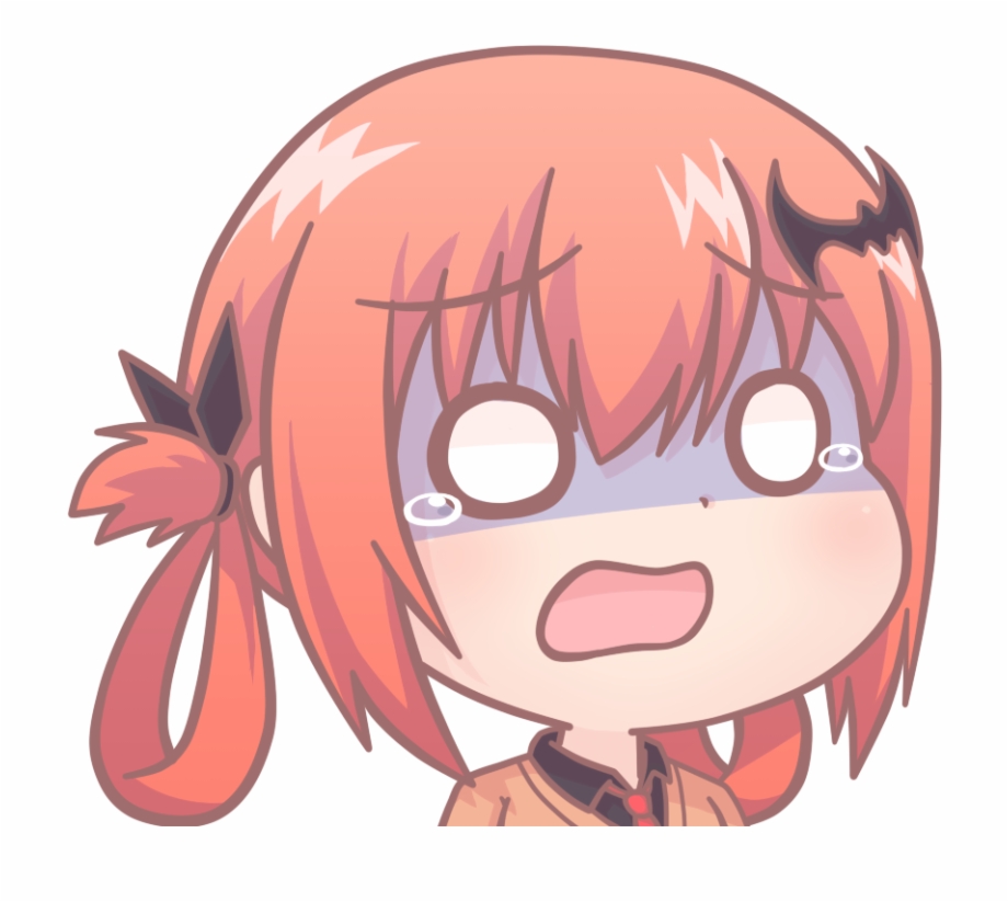 Anime Girl Face Png Gabriel Dropout Satania Chibi