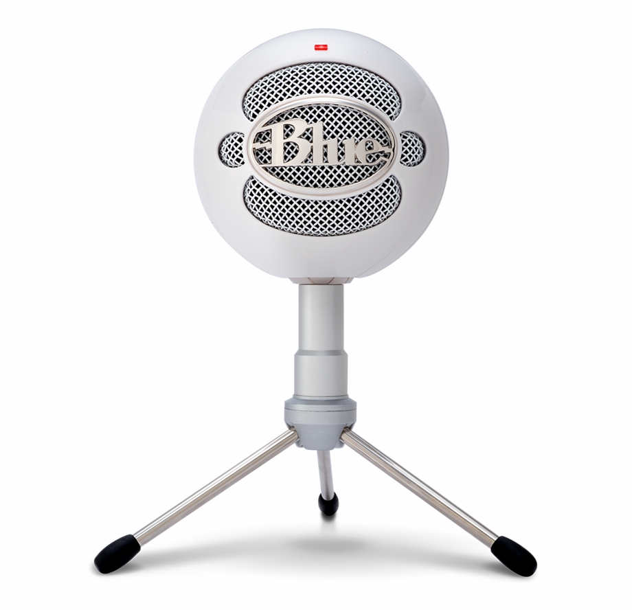 Blue Microphones Snowball Ice Microphone Usb White Blue