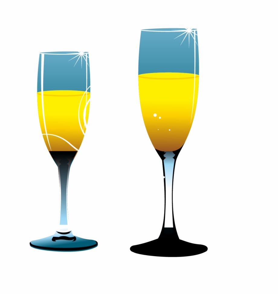Champagne Glass Yellow Wine Glass