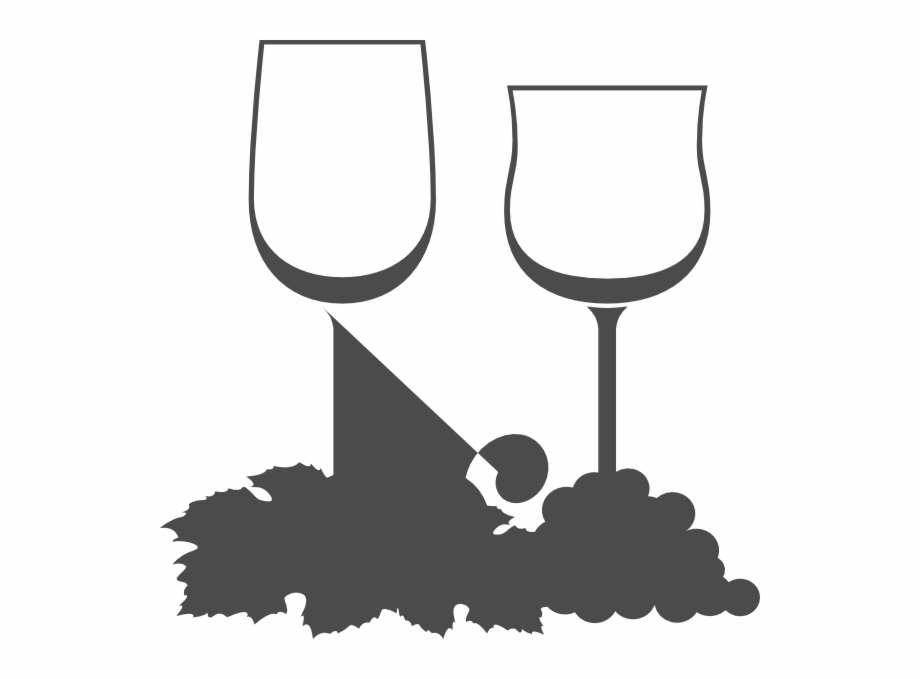 wine clip art black and white
