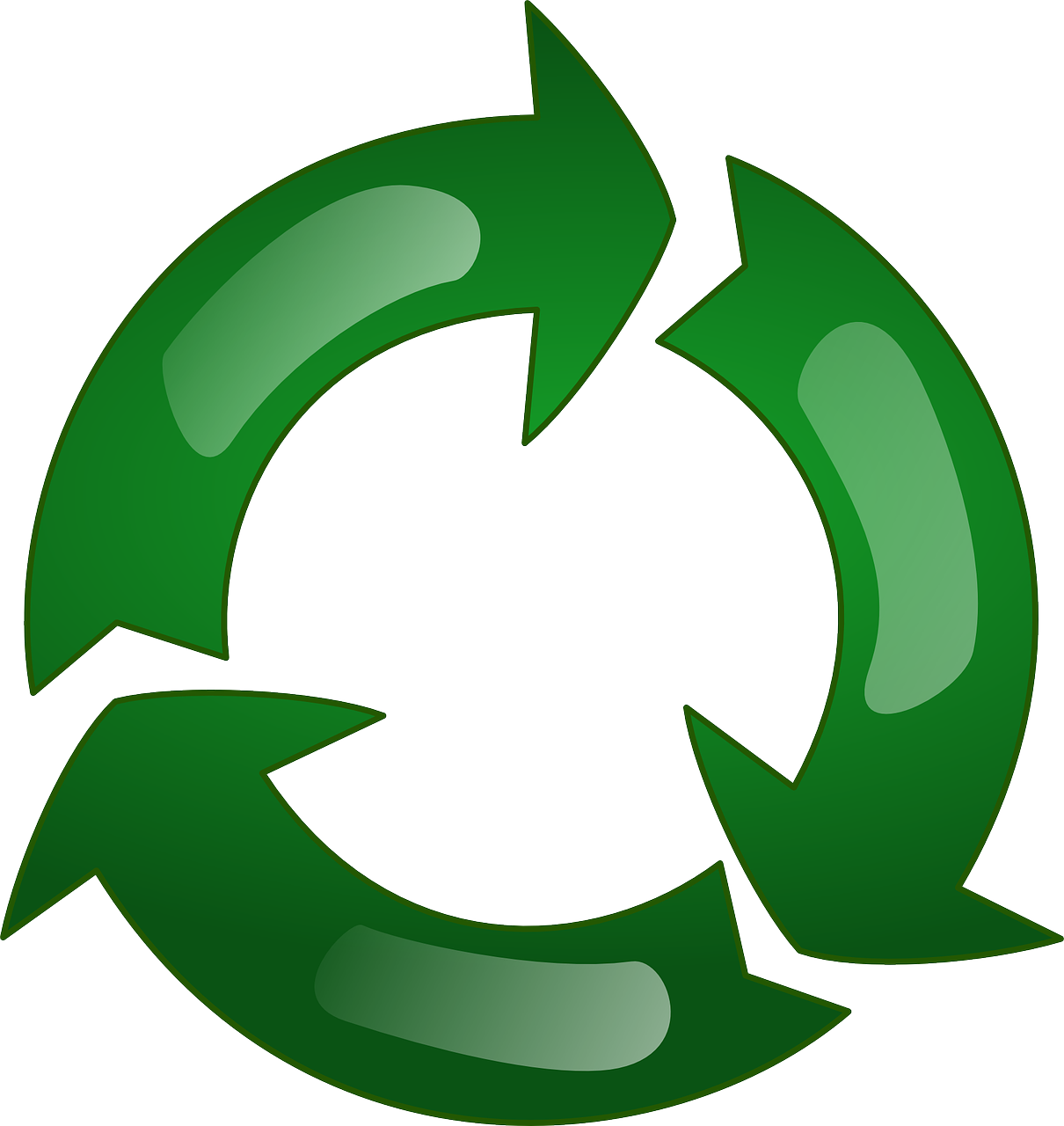 Recycle Arrows Cycle Rotation Png Image Recycling Gif