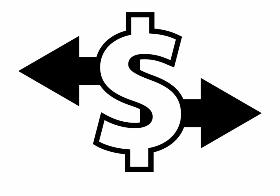 Dollar Sign Outline Dollar Sign In Arrow Icon