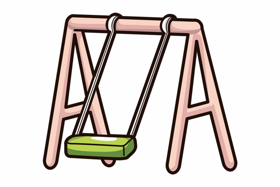 Playground Swing Set Clipart Swing Clipart