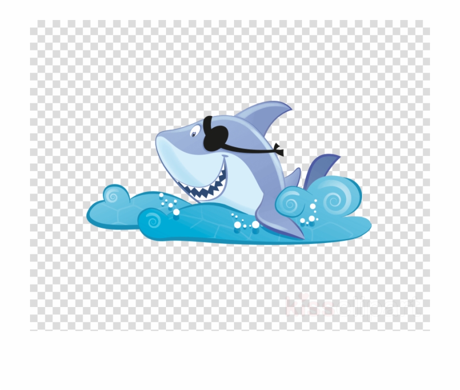 Baby Shark Clipart Song Cute Cartoon Png Airplane