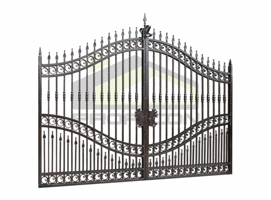 Pf Gate Drawing Black And White