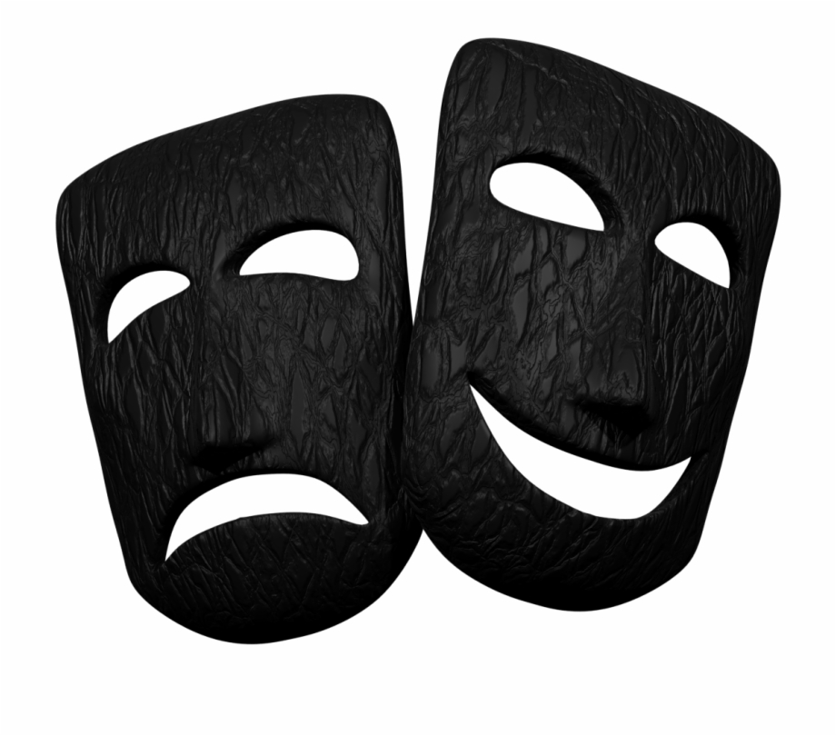 Comedy Tragedy Masks Mask