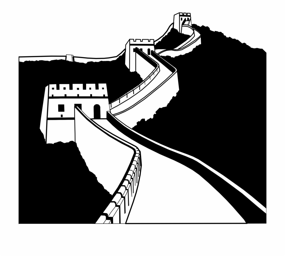 Great Wall Of China Clipart Png Great Wall