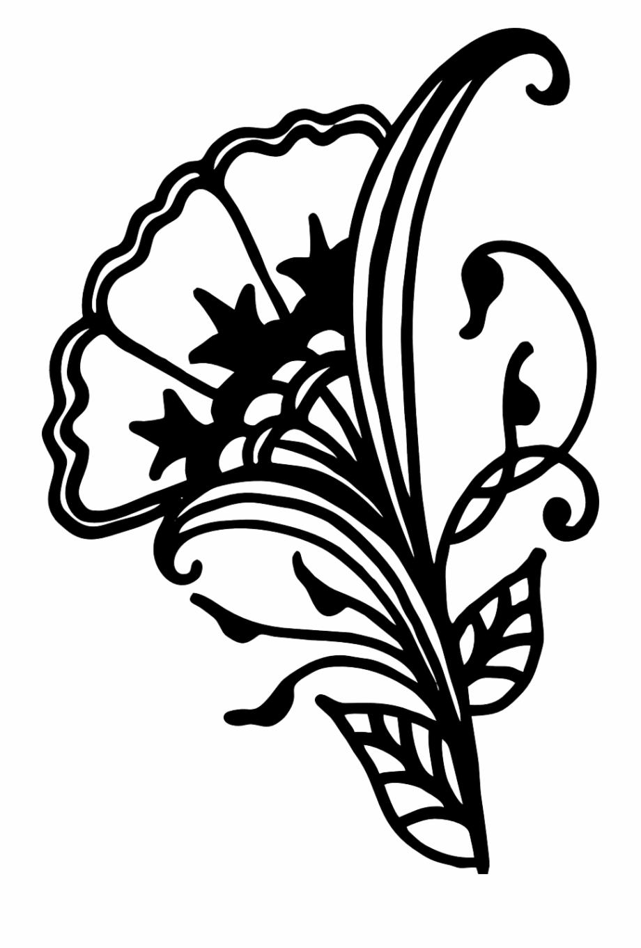 Henna Vines Swirl Artwork Png Image Clip Art