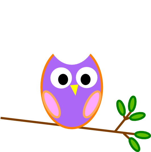 Cooking Clipart Owl Pink And Blue Owl