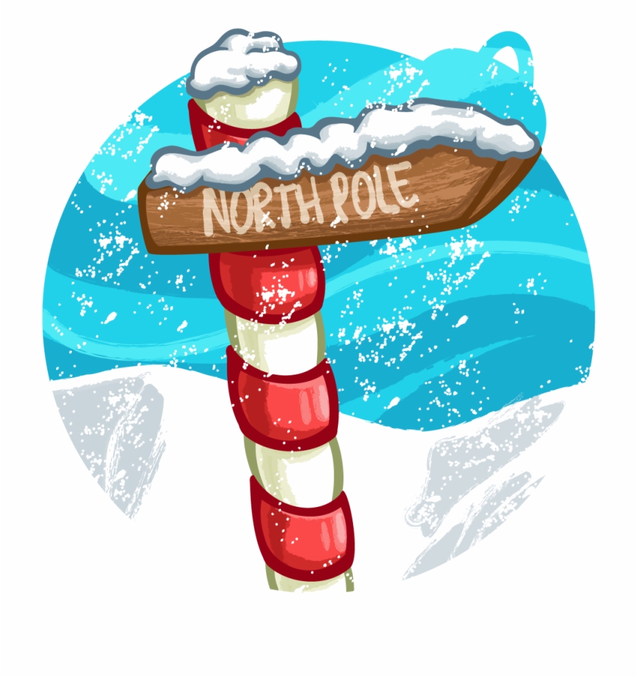 North Pole Illustration