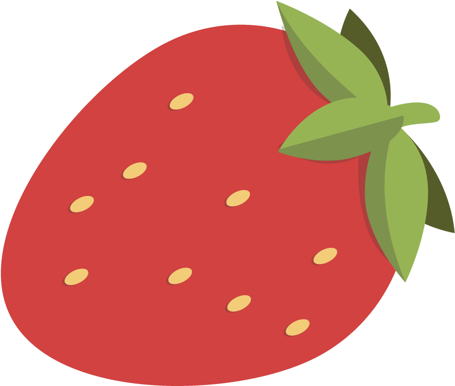 Strawberry Clipart Strawberry Png Enamel Cartoon Cartoon Strawberry