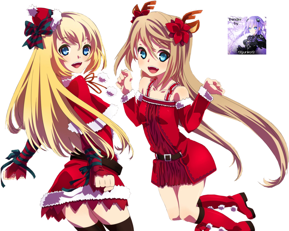 Anime Christmas Png Nightcore Christmas - Clip Art Library