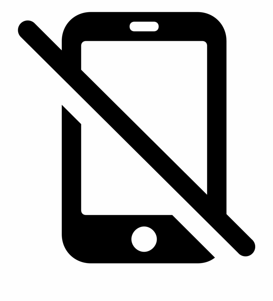 No Phone Png Transparent Background No Mobile Icon