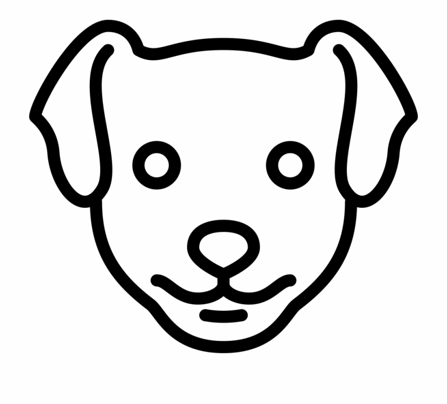 Free Dog Head Silhouette Clip Art, Download Free Dog Head Silhouette