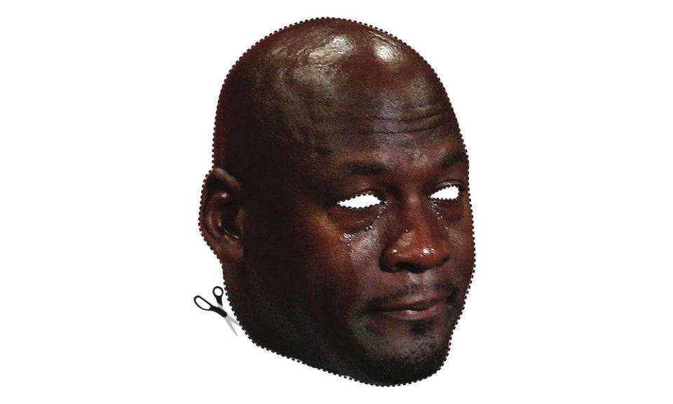 Michael Jordan Crying Png
