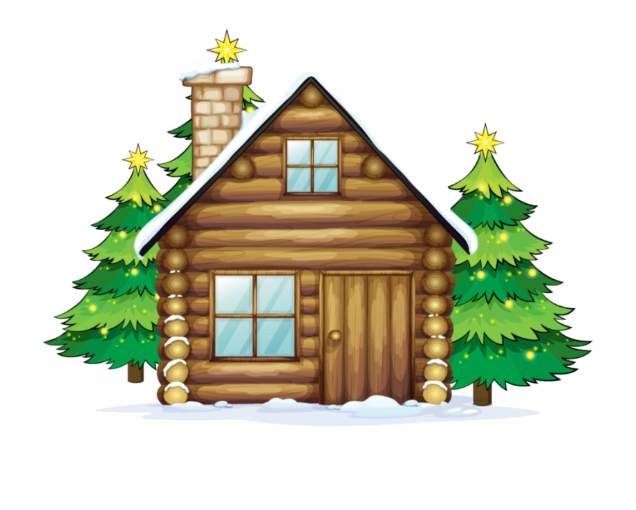 Winter Scene Clipart At Getdrawings Christmas House With