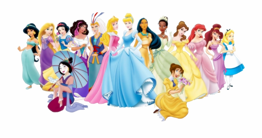 Disney Characters Transparent All Disney Princesses 2019
