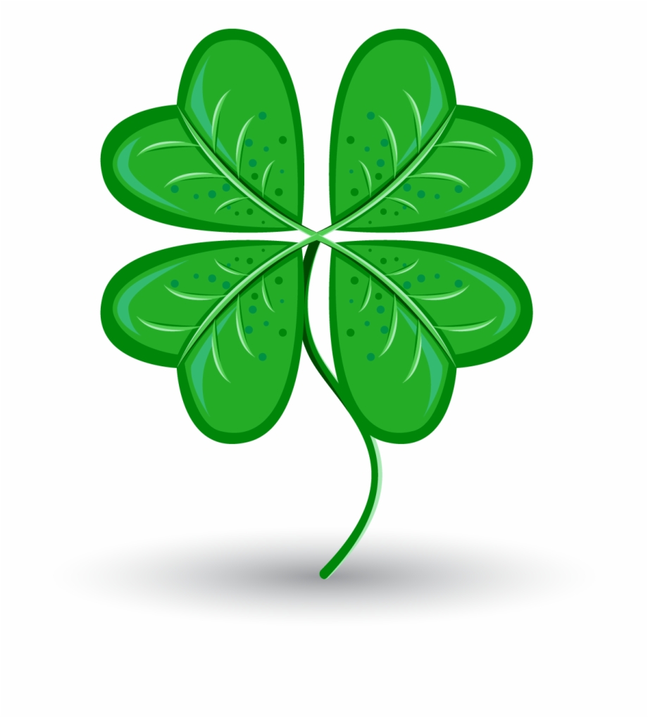 Svg Saint Patricks Day Four Leaf Clover Symbol