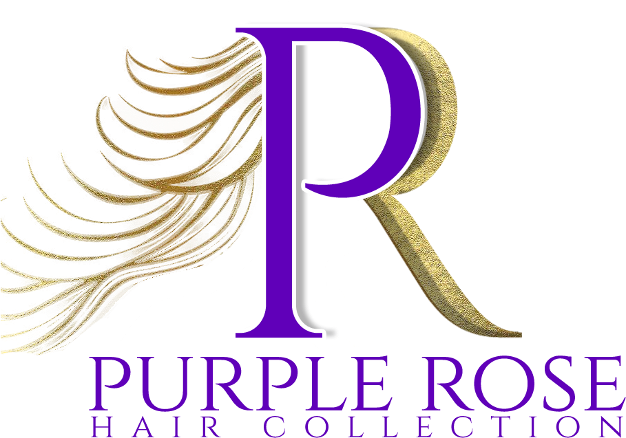Purple Rose Hair Collection Graphic Design