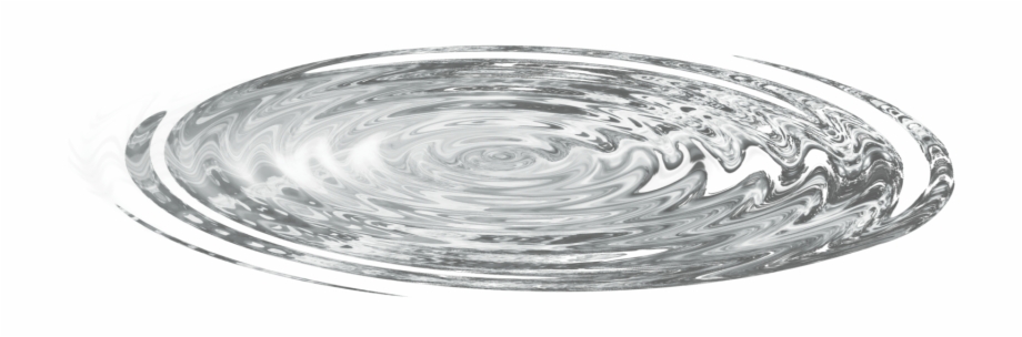 Water Whirlpool Transparent Water Puddle Png