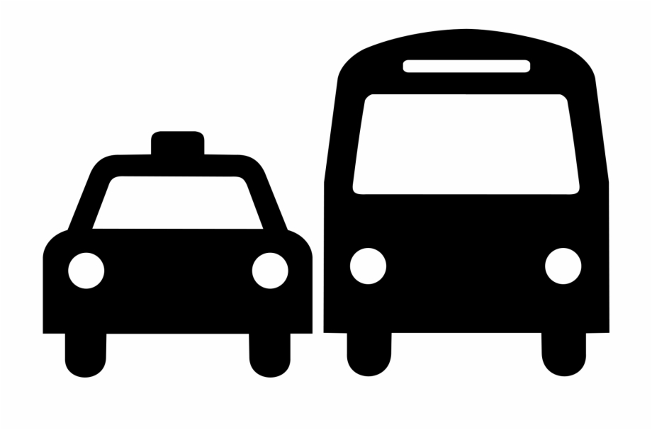 Taxi Clipart Taxi Bus Ground Transportation Icon