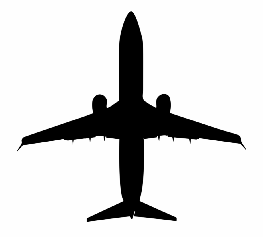 Airplane Silhouette Png Aircraft Silhouette