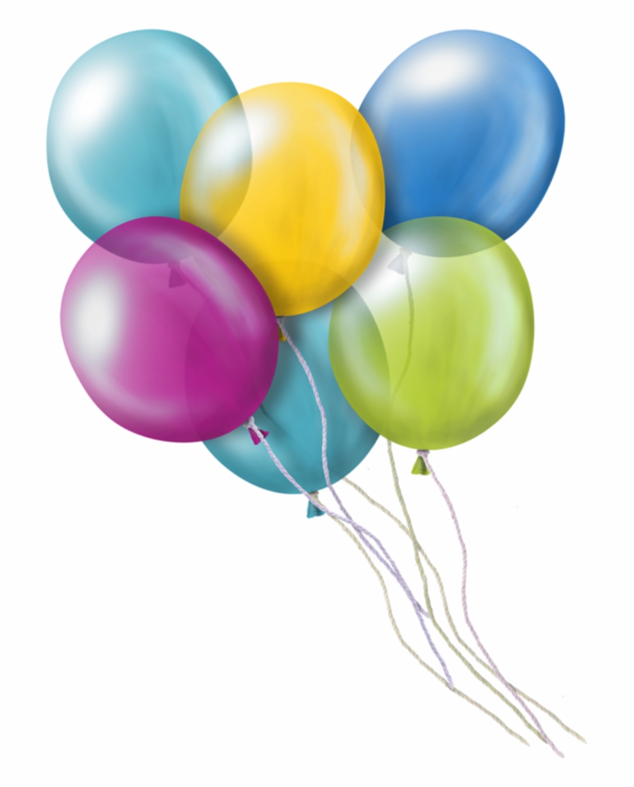 Ballon Baudruche Png Blue Balloons With Transparent Background