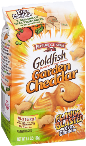 goldfish crackers garden cheddar
