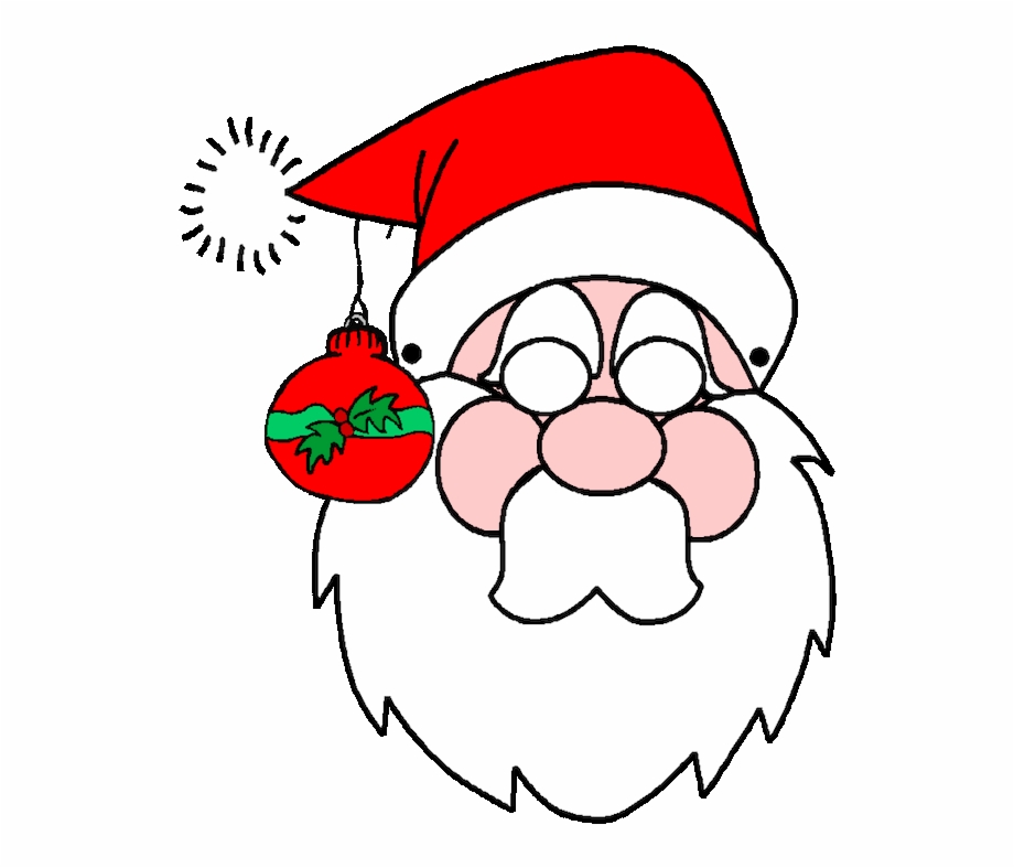 santa claus template cut out