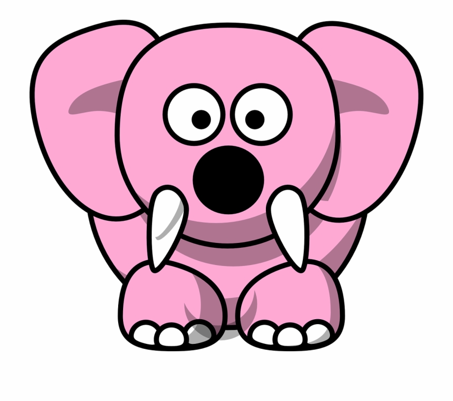 Dont Think Of A Pink Elephant Cartoon Elephant