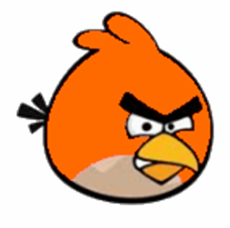 Clipart Freeuse Orange Angry Bird Roblox Cartoon Characters - Clip Art  Library