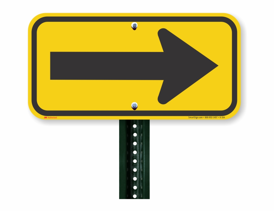 Left Or Right Directional Arrow Sign Left Right