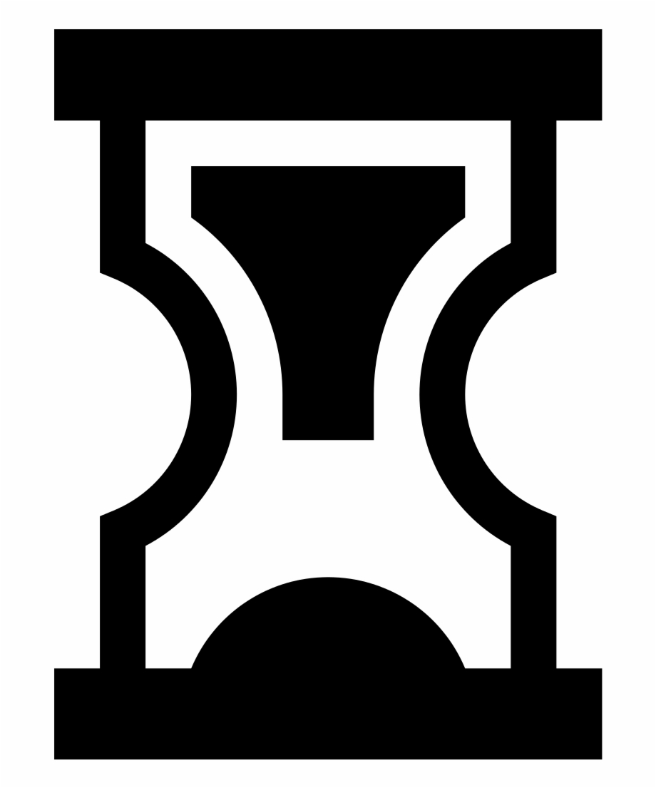 Simpleicons Business Sand Watch Tool Sand Timer Icon