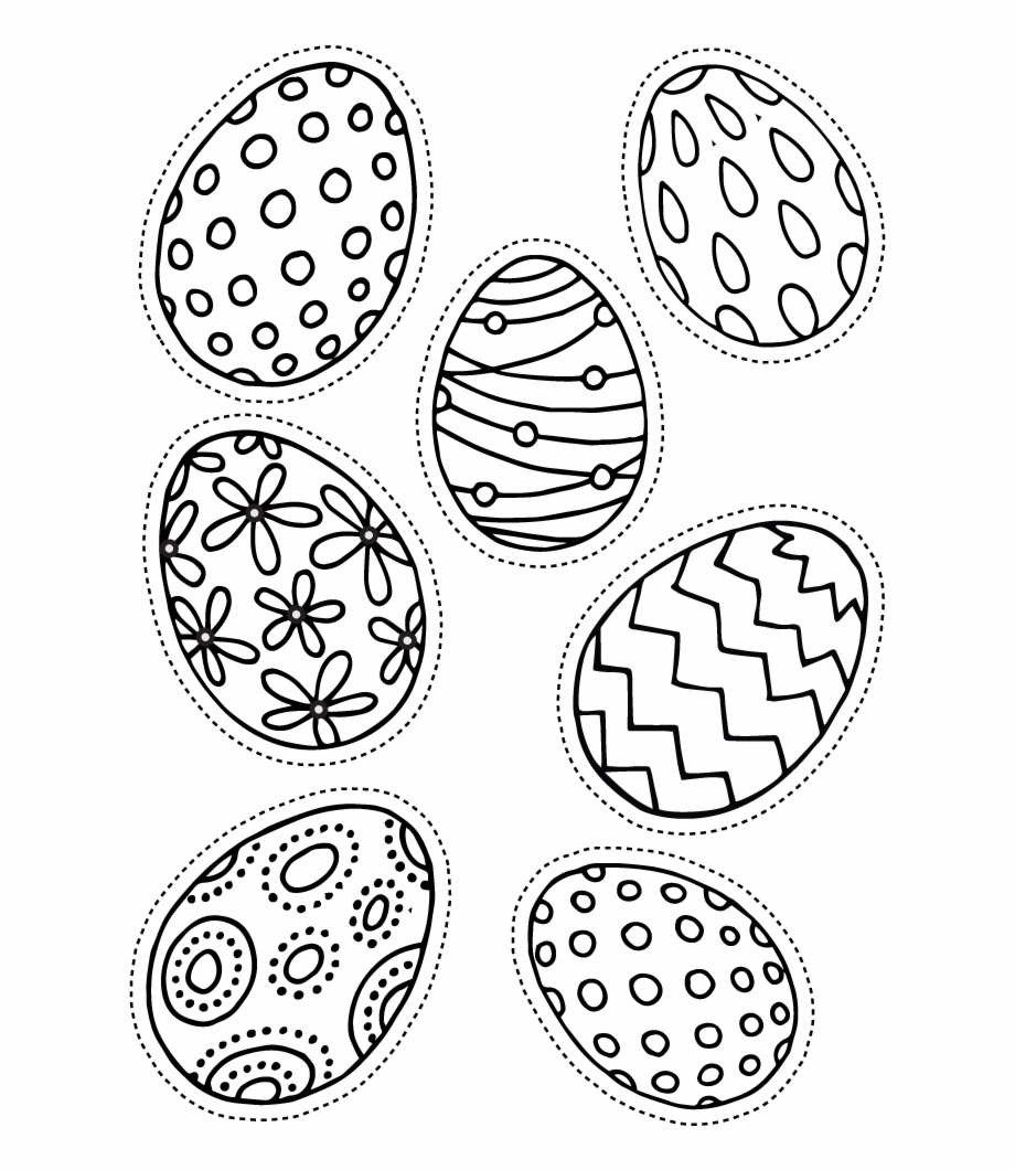 Stamp Set Easter Eggs Stamp