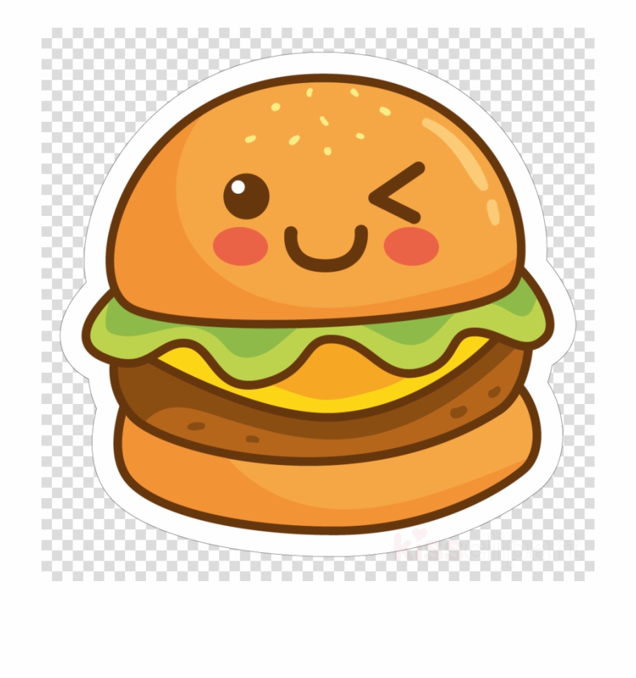 cute burger clip art
