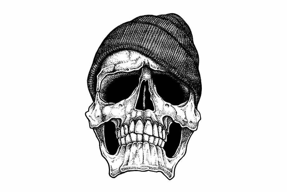 Dope Is My Hustle Gangster Skull Tattoo Designs