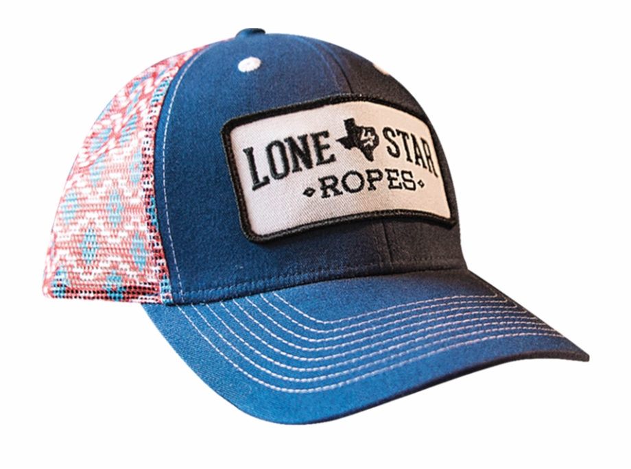 Navy And Red Azetc Lone Star Ropes Logo