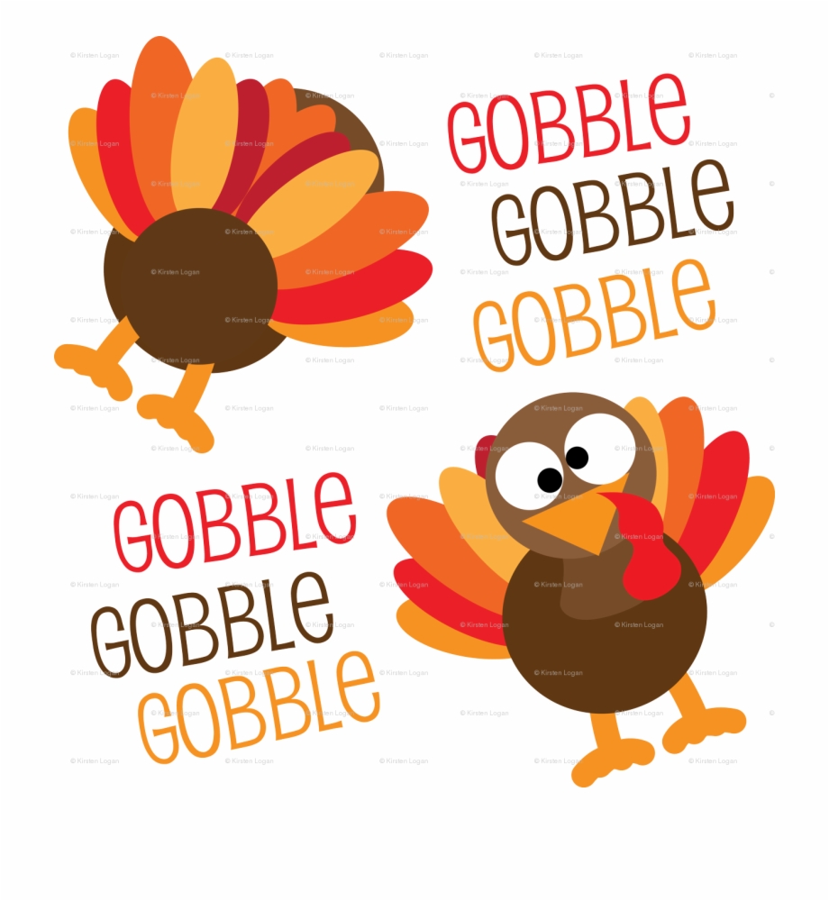 Gobble Gobble Gobble Funny Turkey Thanksgiving Wallpaper Gobble