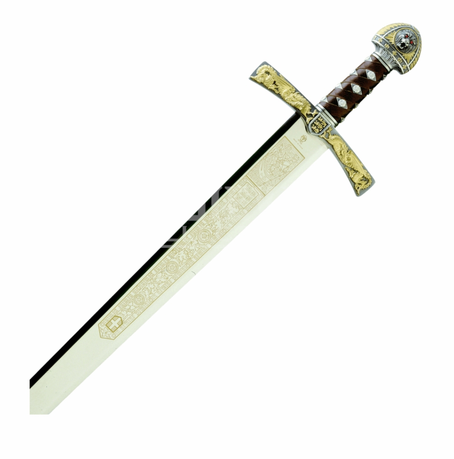 Gold And Silver King Richard The Lionheart Sword