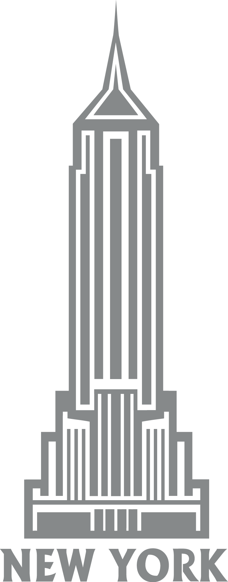 Empire Clipart New York Building Simple Empire State