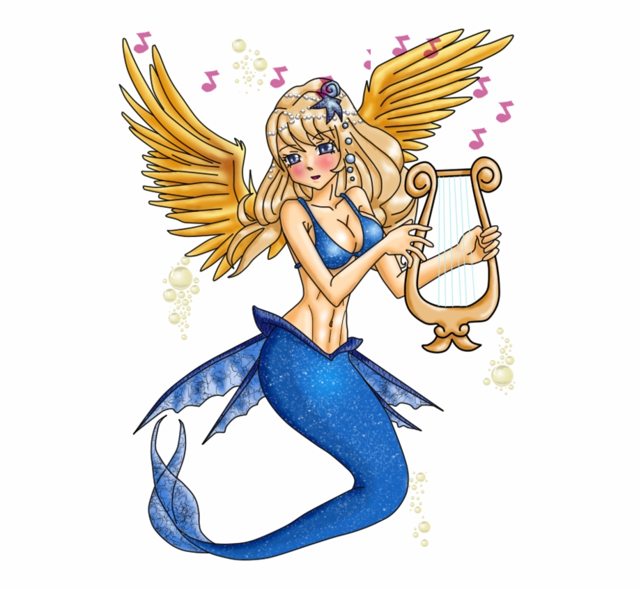 Adorable Cute Mermaid Png Download Fairy