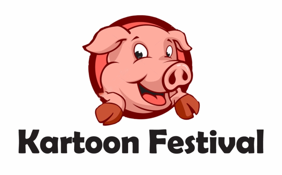 Pig Logo Cartoon