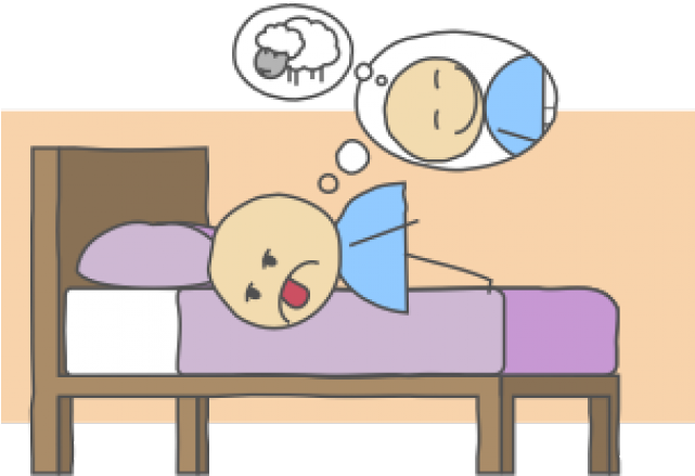 Sleeping Clipart Restful Sleep Cartoon
