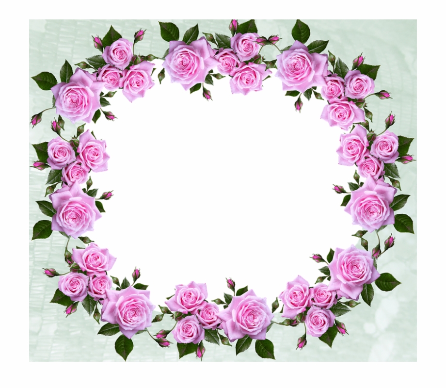 flower border frame design
